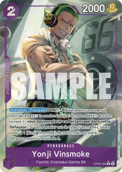C - Yonji Vinsmoke (PRB01 Full Art)