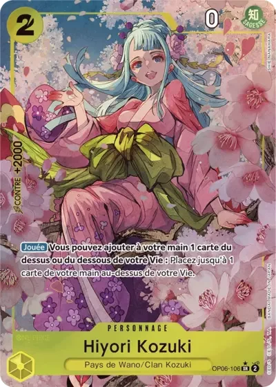 SR - Hiyori Kozuki (PRB01 Alternative Art)