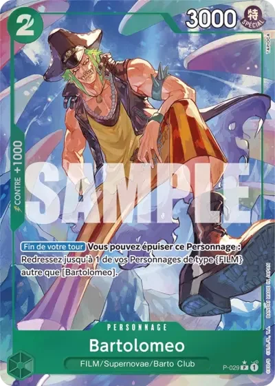 P-029-P - Bartolomeo (PRB01 Full Art)