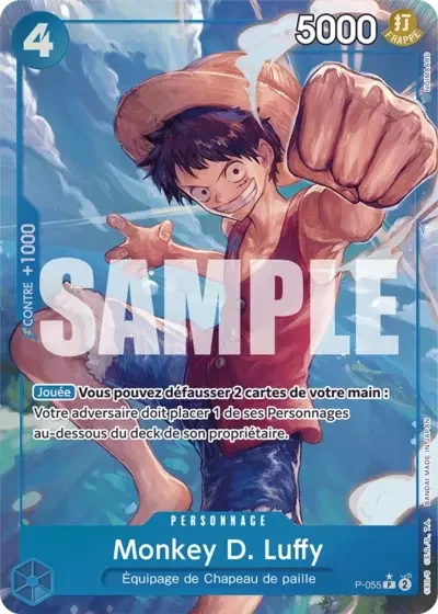 P-055-P - Monkey D. Luffy (PRB01 Full Art)