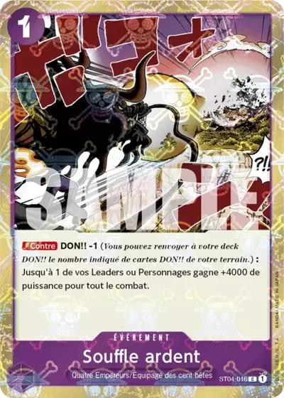 C - Souffle ardent (PRB01 Jolly Roger Foil)