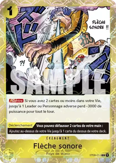 C - Flèche sonore (PRB01 Jolly Roger Foil)