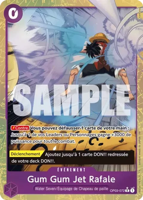 Prb02 Parallele Gum Gum Jet Rafale