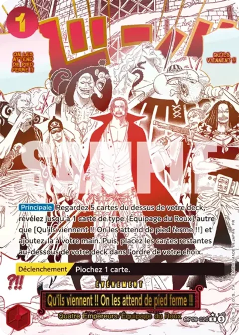 Prb02 Parallele Quils Viennent On Les Attend De Pied Ferme