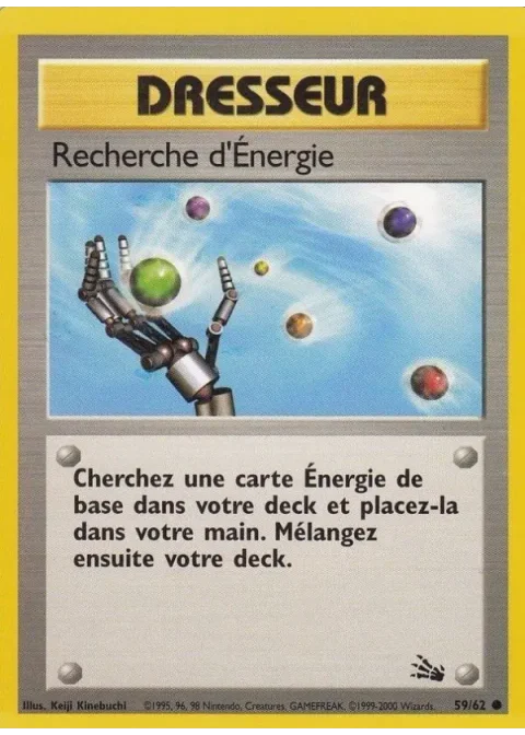 Recherche d'Énergie