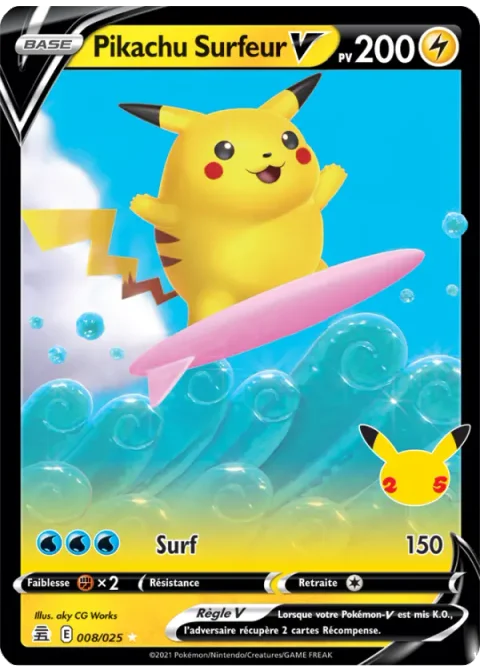 Pikachu Surfeur V