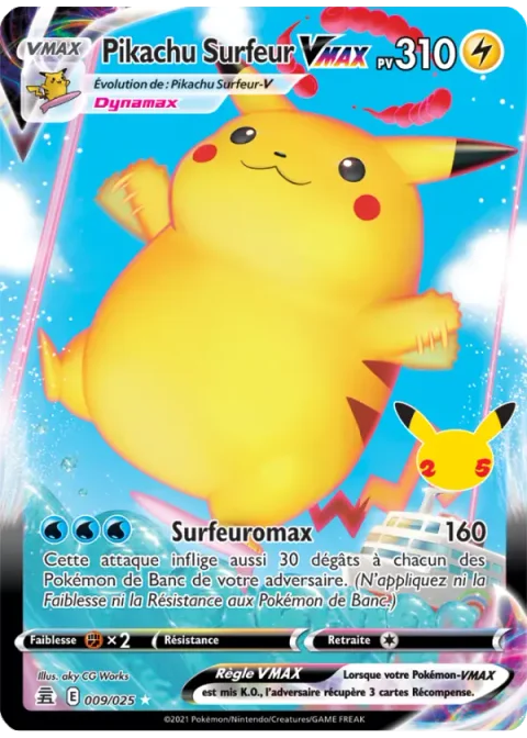 Pikachu Surfeur VMAX