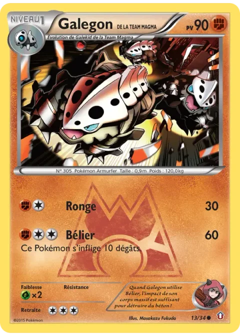 Galegon de la Team Magma