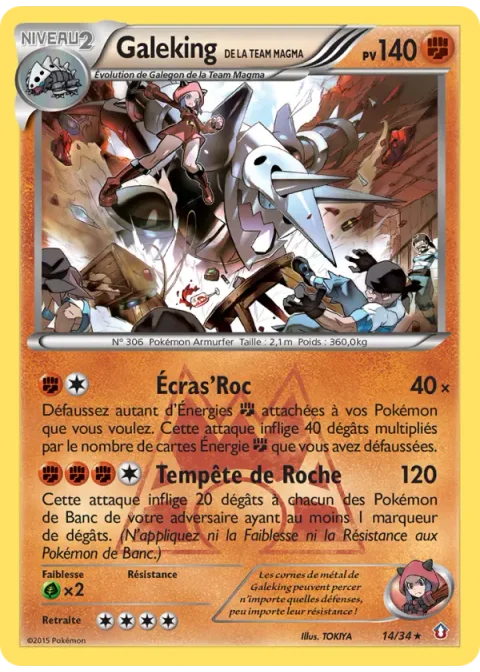 Galeking de la Team Magma