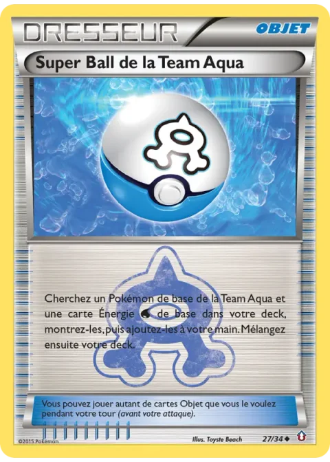 Super Ball de la Team Aqua