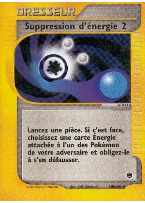 Suppression d'énergie 2
