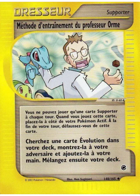 Méthode d'entraînement du professeur Orme