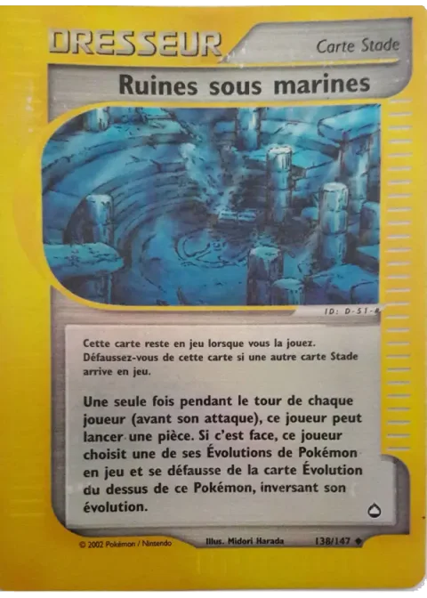 Ruines sous marines