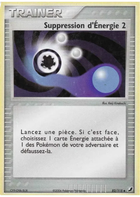 Suppression d'Énergie 2