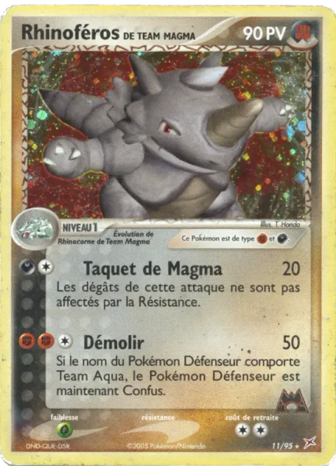 Rhinoféros de Team Magma
