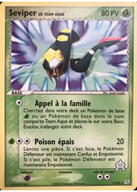 Seviper de Team Aqua