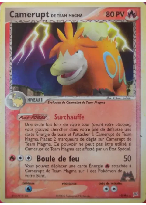Camerupt de Team Magma