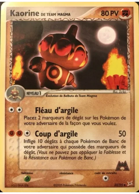 Kaorine de Team Magma