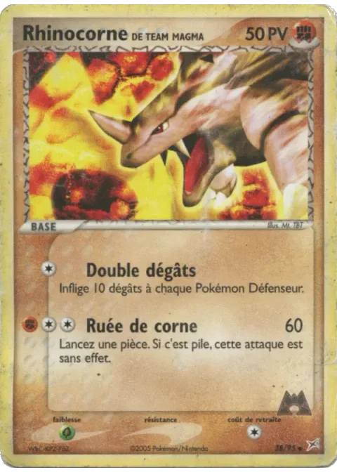 Rhinocorne de Team Magma