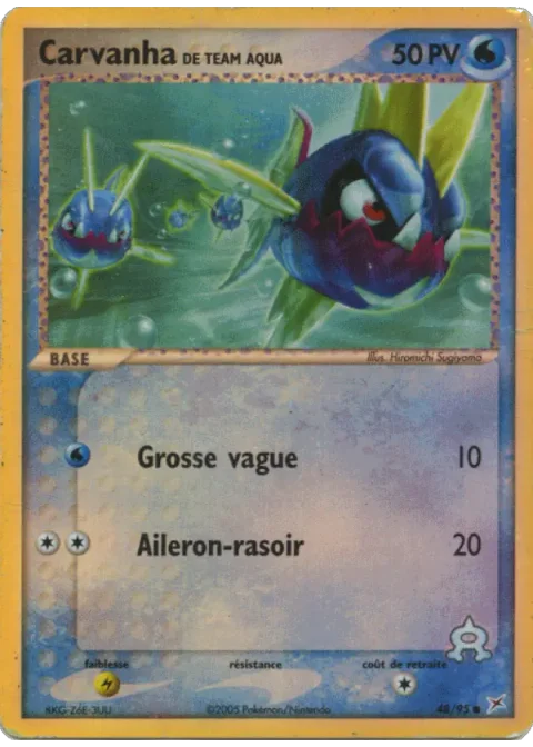 Carvanha de Team Aqua