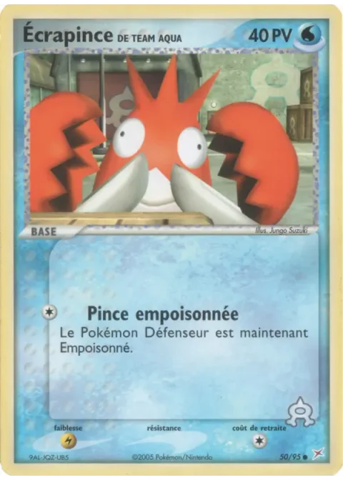 Écrapince de Team Aqua
