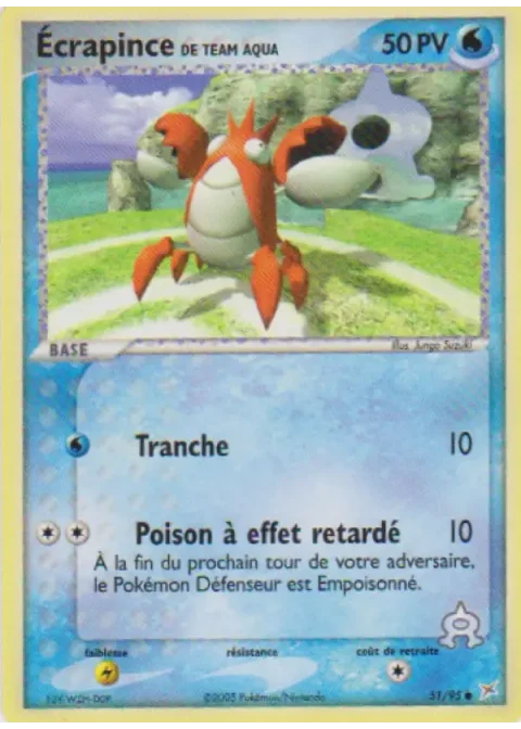Écrapince de Team Aqua