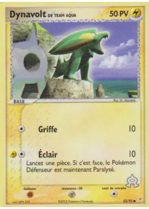 Dynavolt de Team Aqua