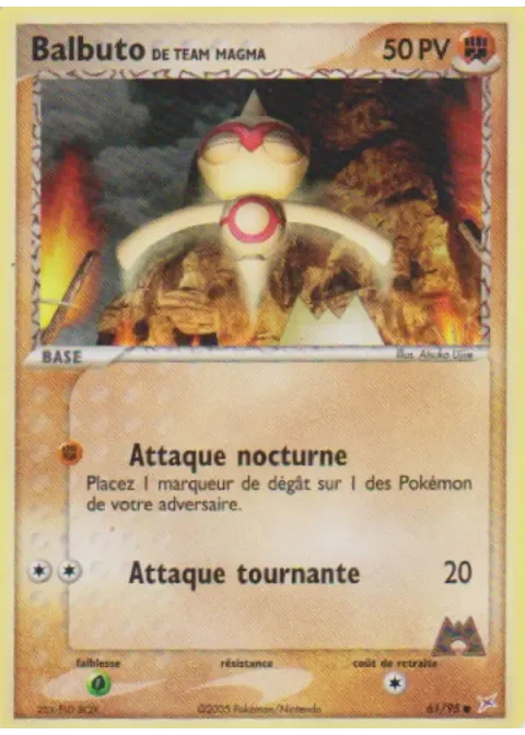 Balbuto de Team Magma