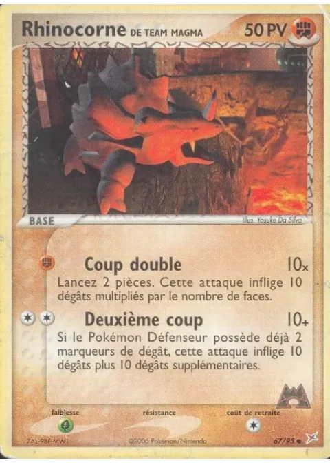 Rhinocorne de Team Magma