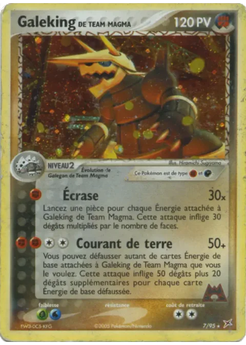Galeking de Team Magma