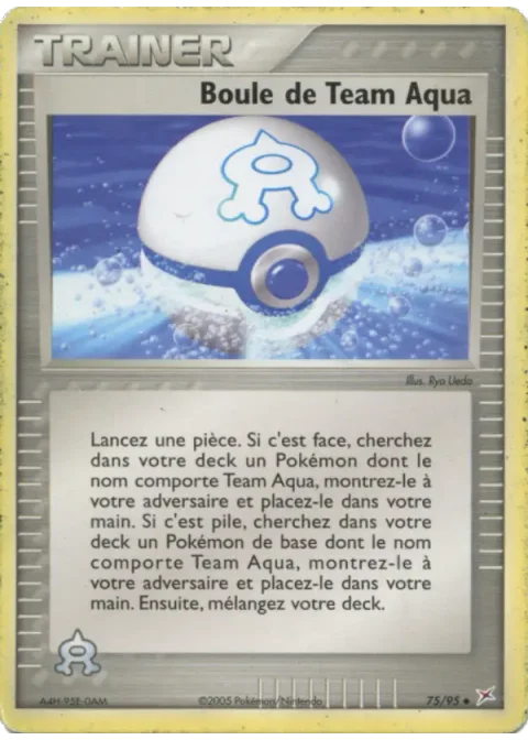 Boule de Team Aqua