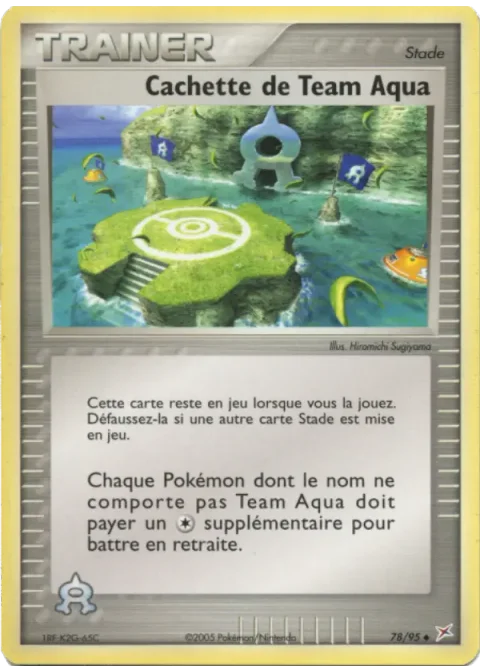 Cachette de Team Aqua