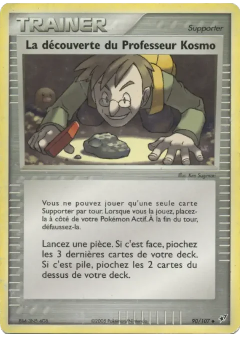 La découverte du Professeur Kosmo