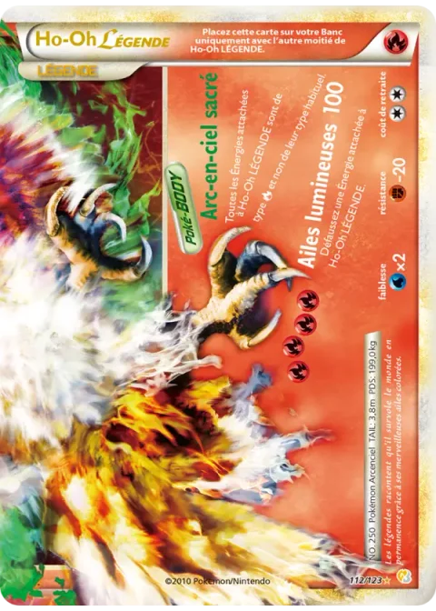 Ho-Oh LÉGENDAIRE