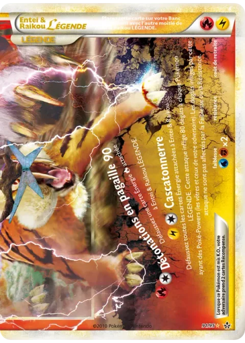 Entei & Raikou LÉGENDE (bas)
