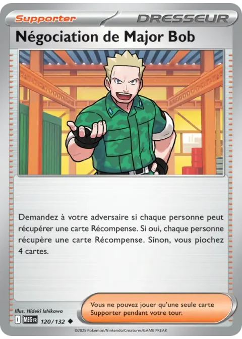 Négociation de Major Bob