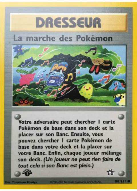 La marche des Pokémon