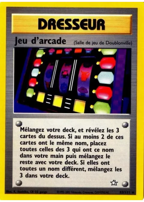 Jeu d'arcade