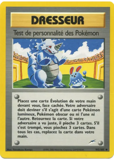 Test de personnalité des Pokémon
