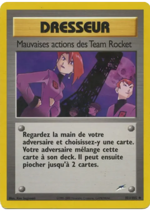 Mauvaises actions des Team Rocket