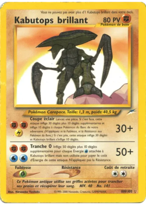 Kabutops brillant