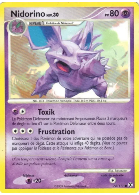 Nidorino Niv. 30