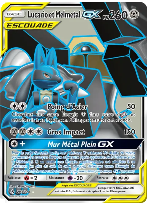 Lucario et Melmetal GX