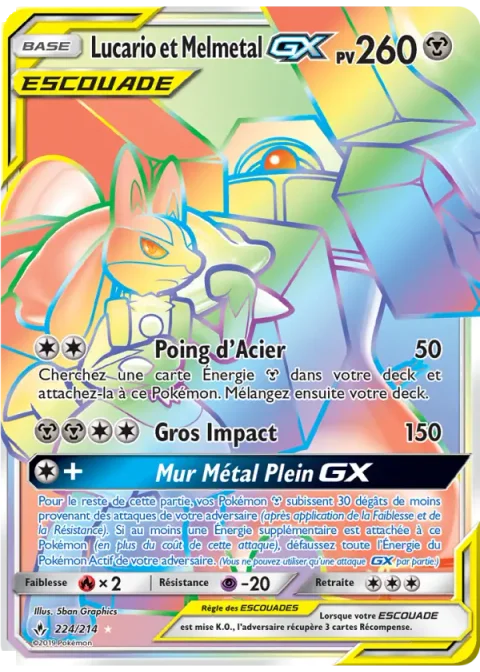 Lucario et Melmetal GX