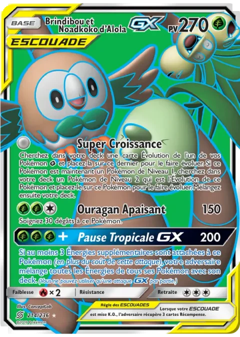 Brindibou et Noadkoko d’Alola GX