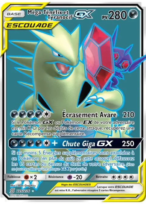 Méga-Ténéfix et Tyranocif GX