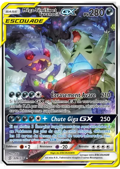 Méga-Ténéfix et Tyranocif GX