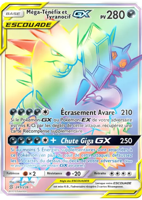 Méga-Ténéfix et Tyranocif GX