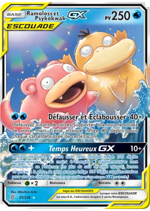 Ramoloss et Psykokwak GX