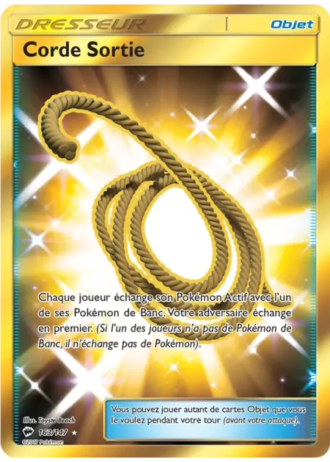 Corde Sortie